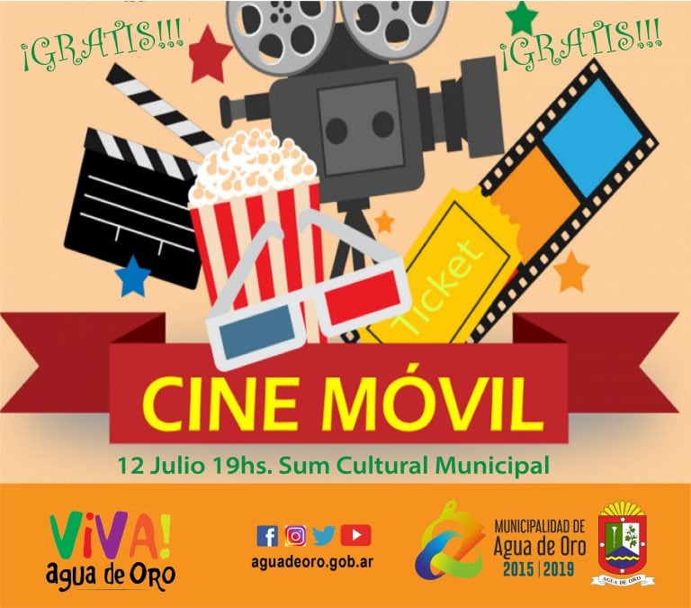 Cine Móvil en Agua de Oro.