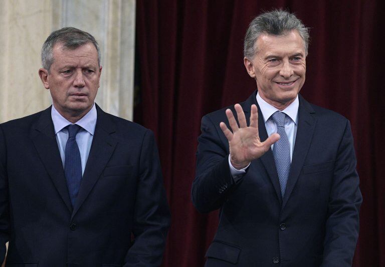 Mauricio Macri en el inicio de las sesiones ordinarias del Congreso el pasado 1 de marzo (Foto: Juan Mabromata / AFP)