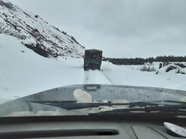 Nieve en Neuquén