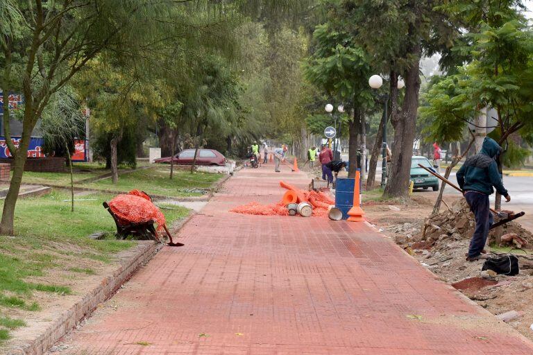 Las obras de la Municipalidad en el futuro Distrito de la Familia.