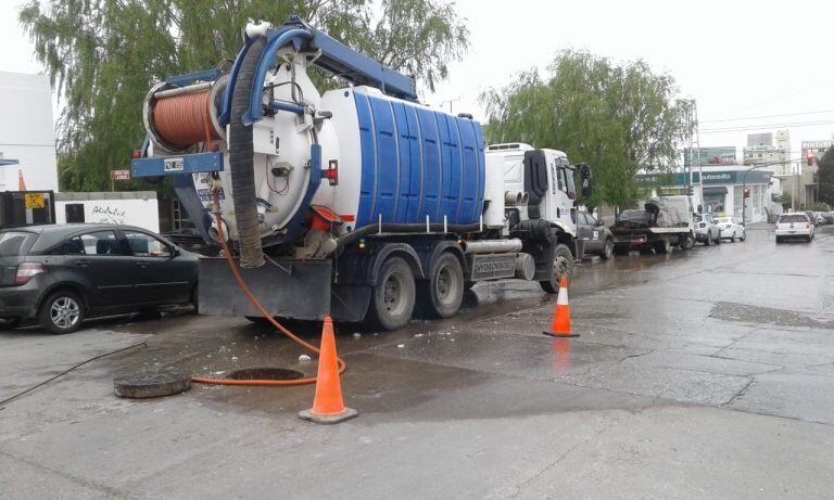 Los trabajos comprendieron el lavado y aspirado de sólidos de 716.963 metros lineales.