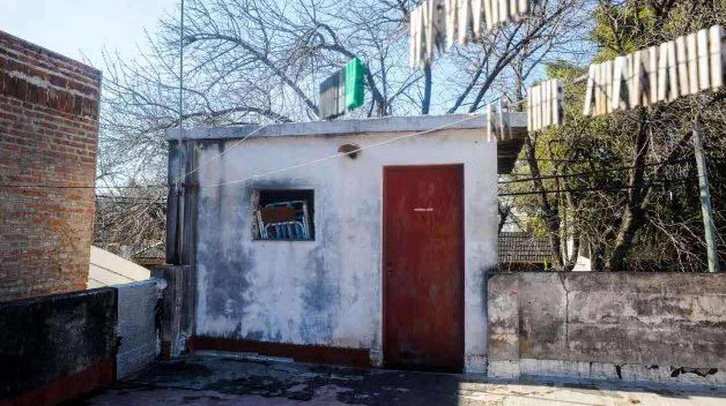 La habitación donde María Eugenia estuvo cautiva 23 años. (La Capital)