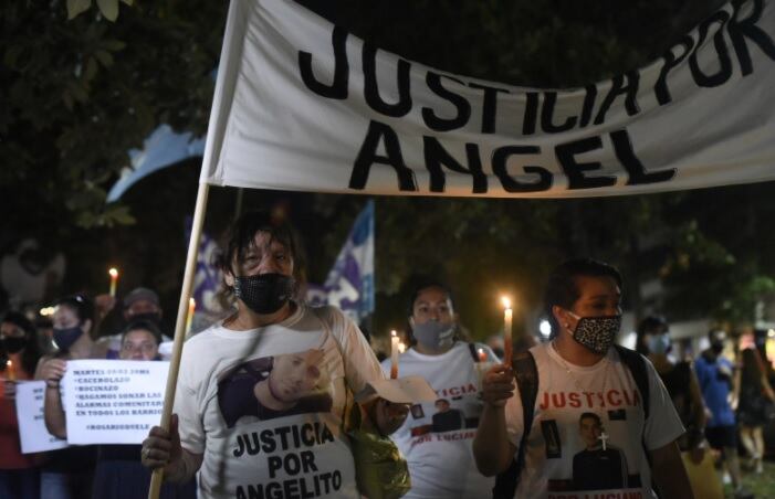 Marcha contra la inseguridad en Rosario (Franco Trovato Fuoco)