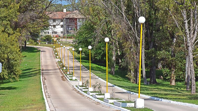 Uno de los caminos de la Unidad Turística Embalse.