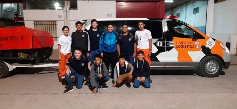 Encuentro de Bomberos Aspitantes de Arroyito en Las Varillas