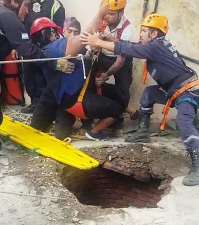 Facebook: Bomberos voluntarios de Yerba Buena.