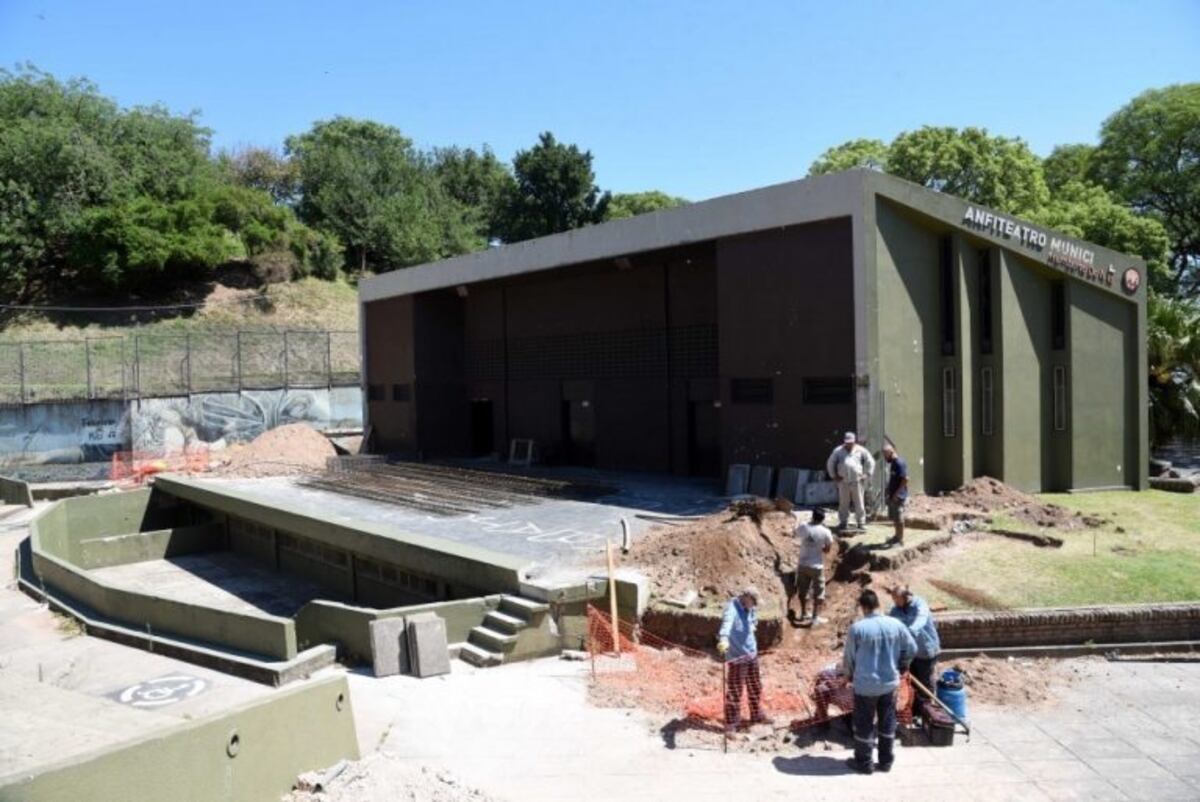 Avanzan las obras de remodelación del Anfiteatro y se van cerrando los primeros espectáculos