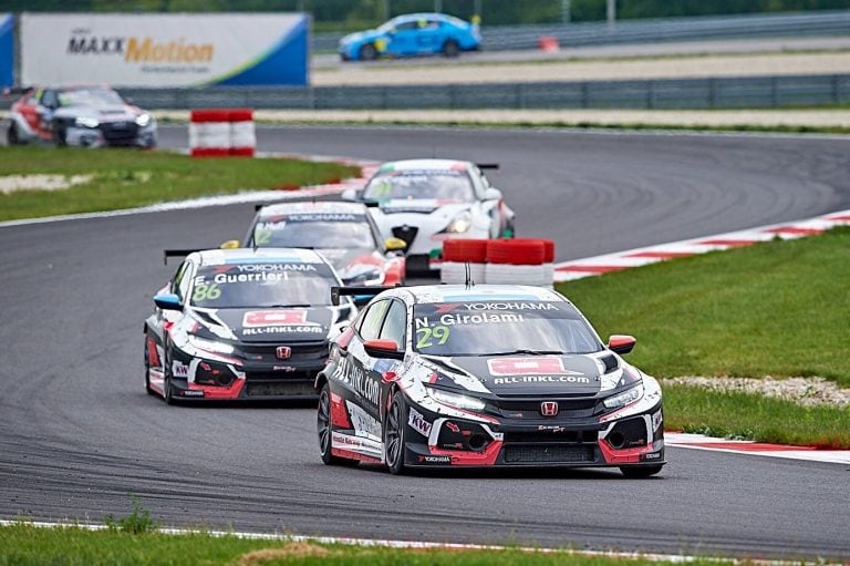 Bebu, el año pasado durante la Carrera 2 de Eslovaquia, que ganó. Allí, se correrá la fecha siguiente a Nürburgring. Será el primero de los eventos con tres competencias por fin de semana.