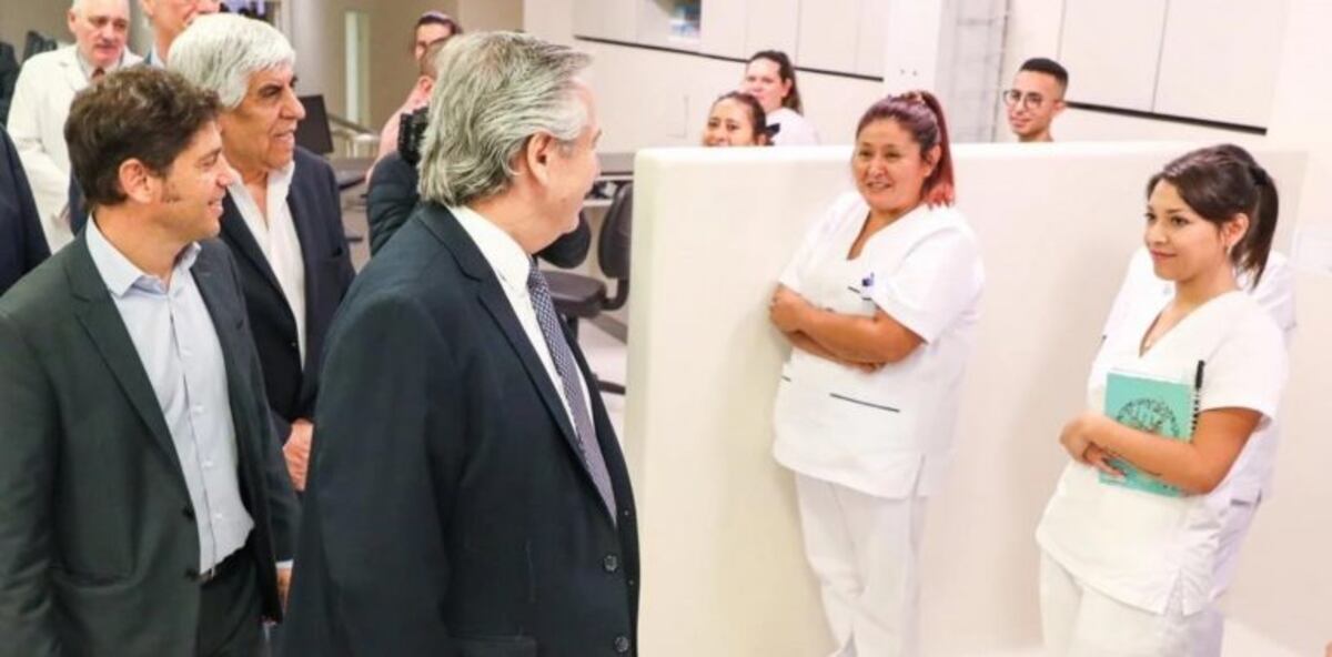 Alberto Fernández agradeció a los profesionales de la salud pública "que le ponen el cuerpo a la lucha contra el coronavirus"