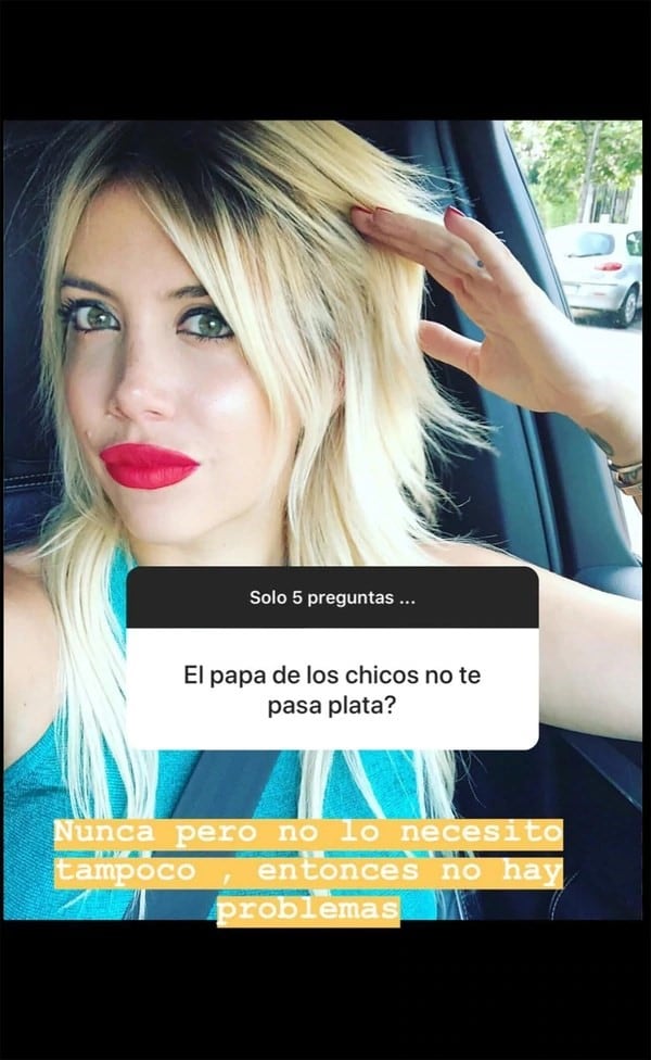 Wanda Nara apuntó contra Maxi López.