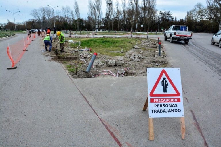 Obra construida por mujeres en Viedma (web).