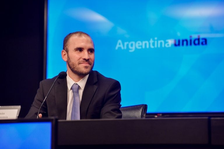 El Ministro de Economía, Martín Guzmán (Foto: Ministerio de Economía/AFP)