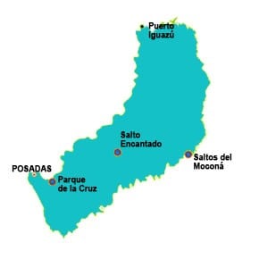 Ubicación del Parque Temático de la Cruz de Santa Ana.