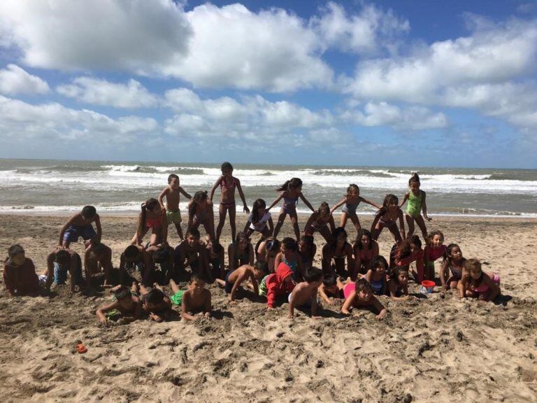 La gran mayoría de los chicos no había viajado a Mar del Plata antes.