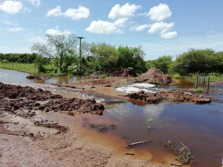 Inundaciones en el norte provincial