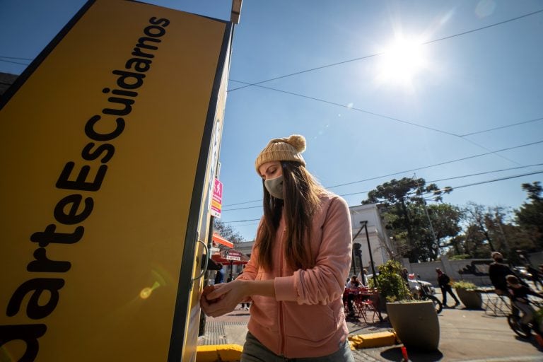 Áreas peatonales transitorias de la Ciudad de Buenos Aires (Foto: GCBA)