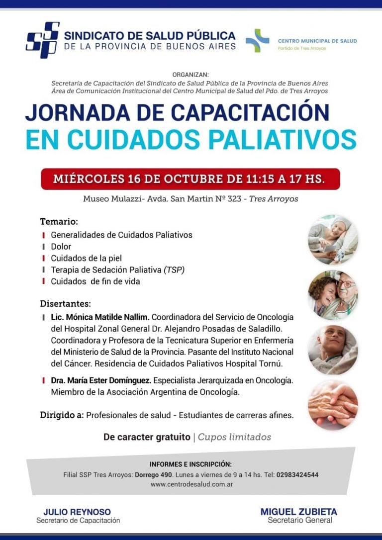 Jornada de capacitación: Cuidados Paliativos (Prodesta)