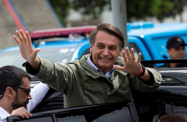 Jair Bolsonaro, reciente presidente electo de Brasil  (AP/Silvia izquierdo)