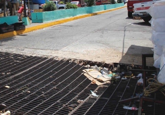 Rejillas situadas en las calles de Mendoza.