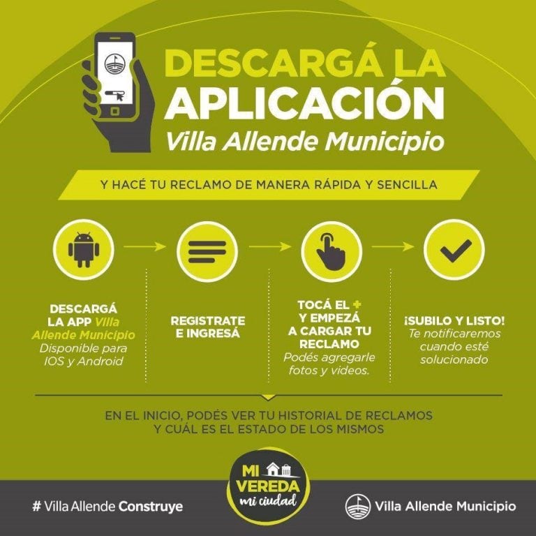 App Municipalidad de Villa Allende