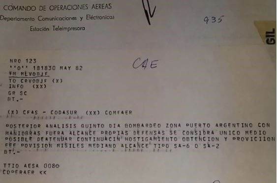 Libia y Perú ayudaron con misiles soviéticos a Argentina