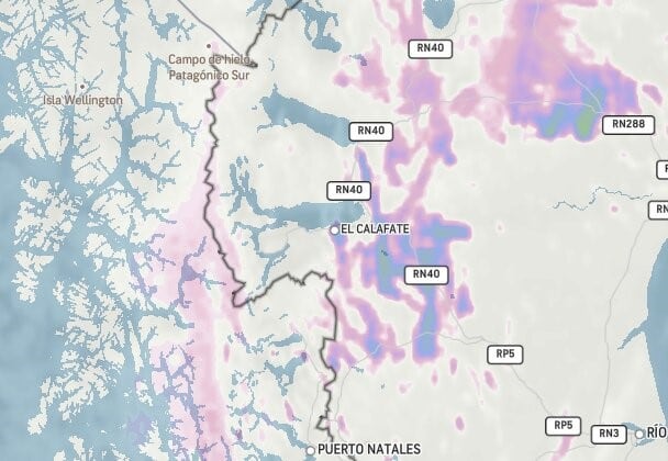 Clima en El Calafate.