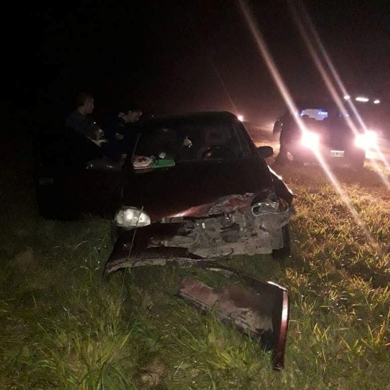 Accidente en ruta 19 km 216 entre El Tio y El Fuertecito