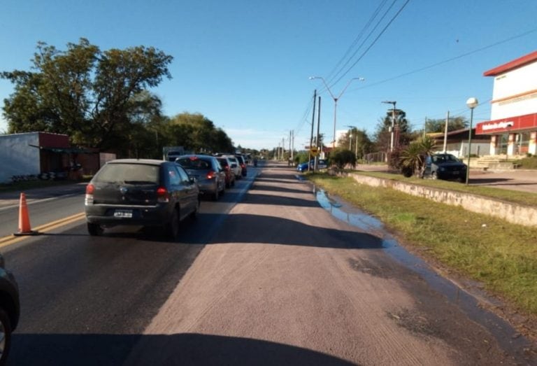 Sobre la Ruta 38 en Estancia Vieja.