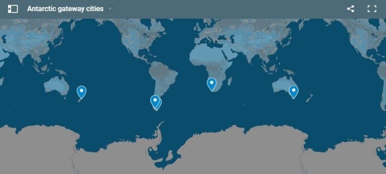 'Antarctic Gateway Cities'  Concurso