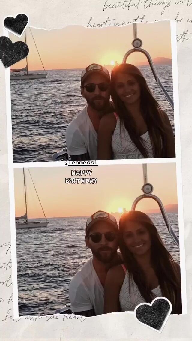 La pareja tiene un amplio álbum de sus viajes juntos. (@antonelaroccuzzo)