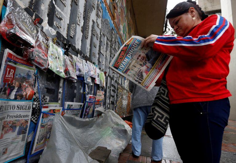 Las portadas de los medios reflejan la victoria de Duque