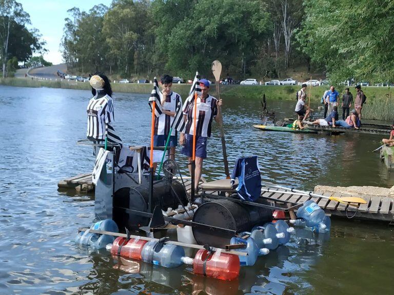 Las embarcaciones que compitieron en la regata. (Fotos: Facebook Club Náutico del Fuerte)