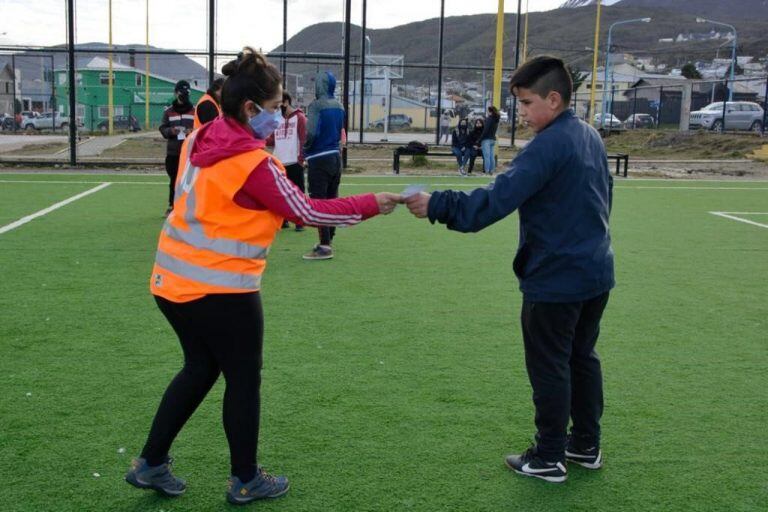 Accciones de prevención en Ushuaia