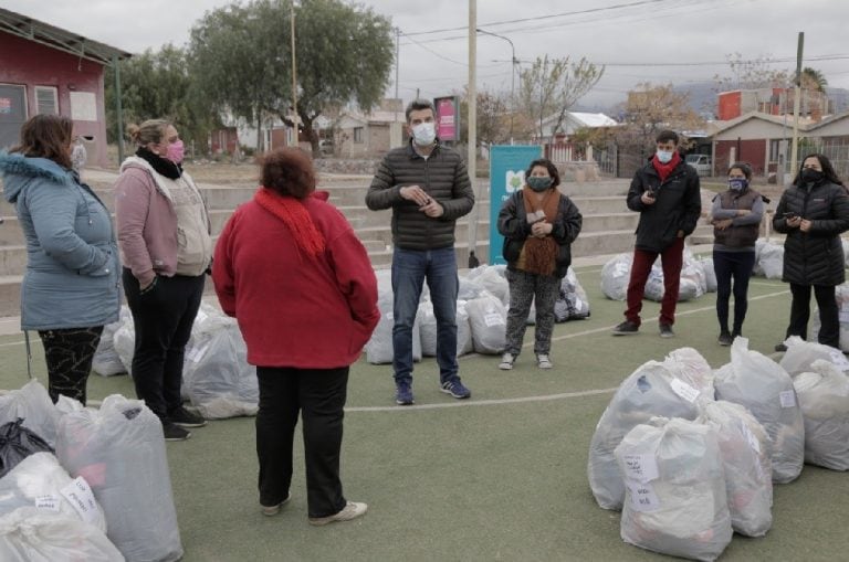 Campaña "La Ciudad te abriga", Mendoza.