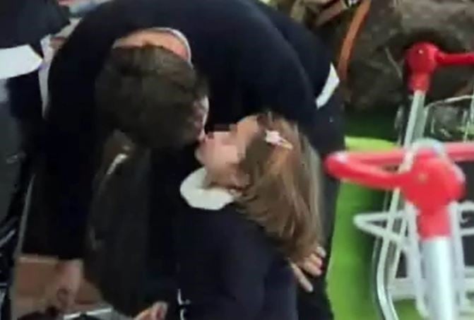 La polémica foto de Rufina Cabré  y Benjamín Vicuña.