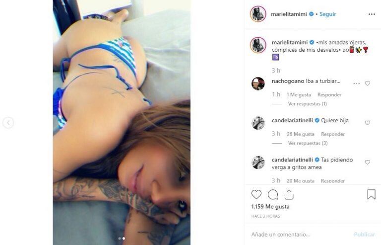 El instagram de Mimi Alvarado (Web)