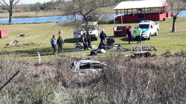 Accidente Ruta 12
Crédito: Bomberos Ceibas