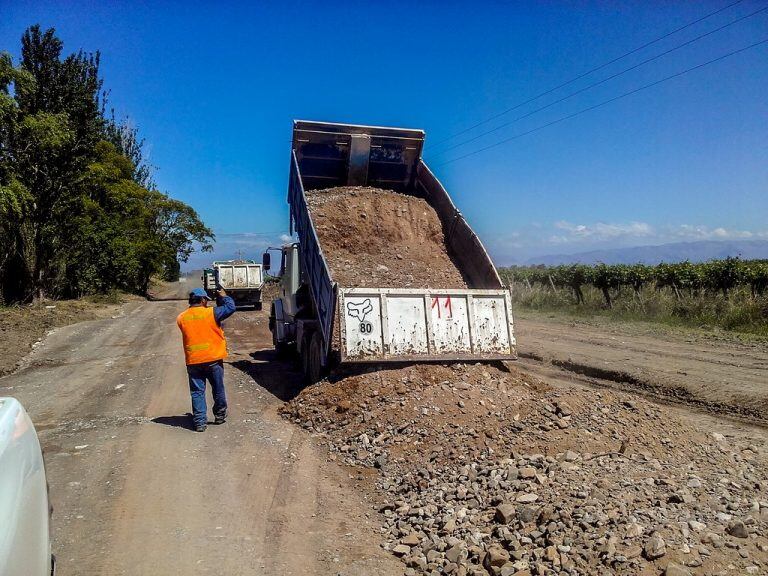 La obra la financia la Dirección Provincial de Vialidad.