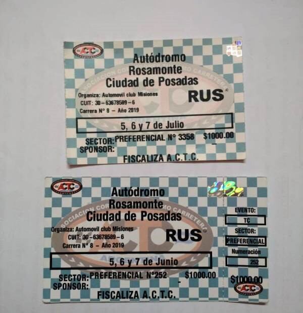 Entradas falsas para el TC