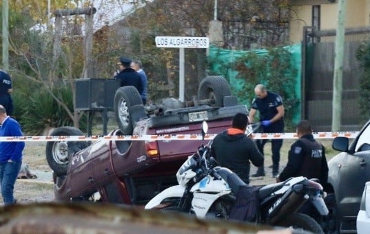 Petean Pocoví embistió a Cussi y Ríos cuando intentaron detenerlo. Los efectivos murieron en el lugar del hecho.