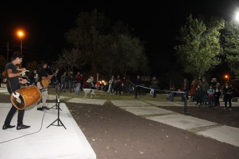 Un escenario para actividades culturales. (Foto: Prensa municipal).