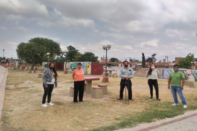 El Parque de la Familia contará con aromáticas e indicaciones en braille (Gobierno de Salta)