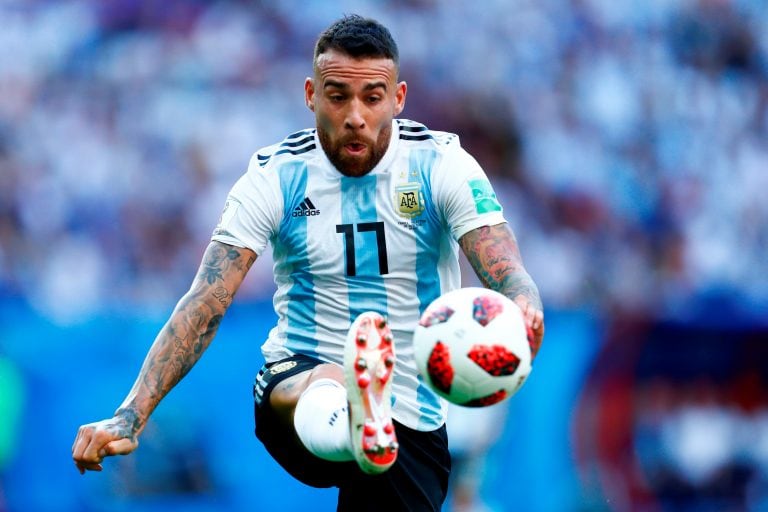 Nicolás Otamendi, un experimentado que regresará a la Selección Argentina. AFP PHOTO / BENJAMIN CREMEL