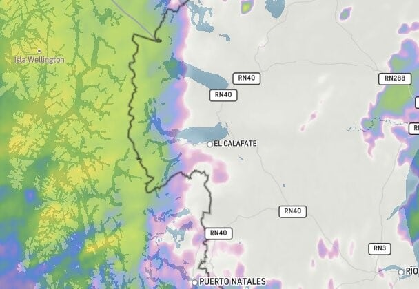 Clima en El Calafate.