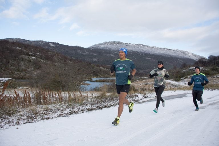 Maratón Gendarmeria Nacional en Ushuaia