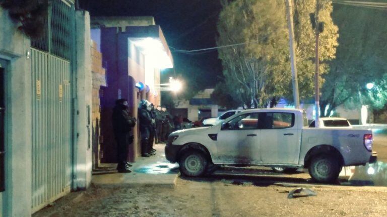 Caleta Olivia operativos conjunto de fuerzas policiales