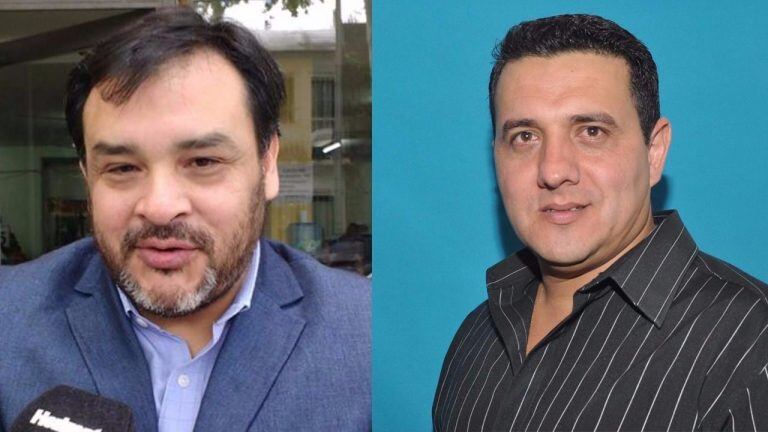 Lucas Zeballos y John Rodríguez Canosa, funcionarios de cambiemos en San Luis.