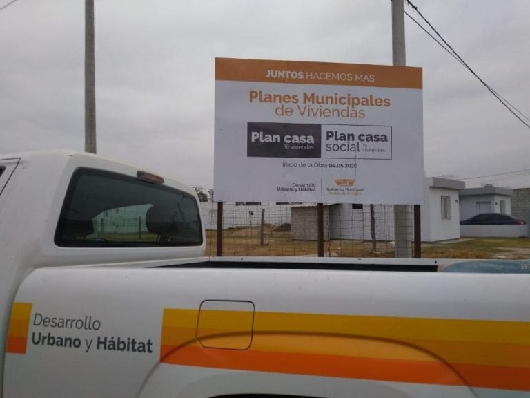 Obra Viviendas Plan Casa y Casa Social en Arroyito