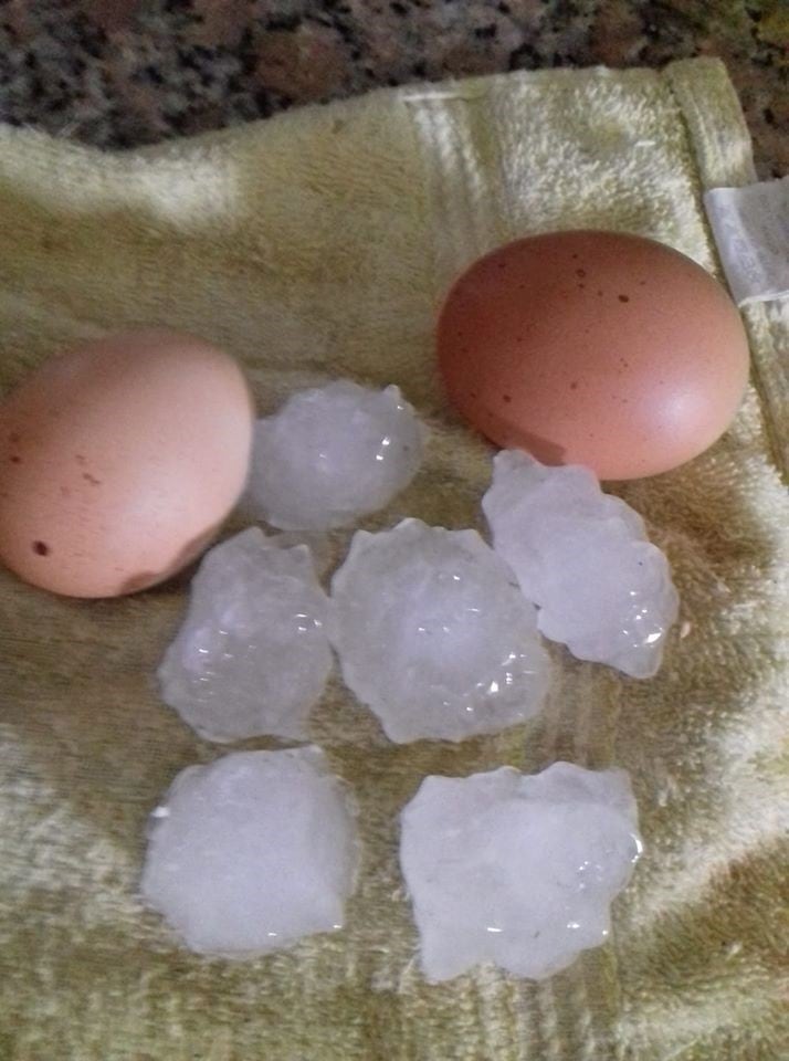 Temporal en Tres Arroyos, 1 de enero 2019