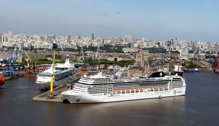 Puerto de Buenos Aires.